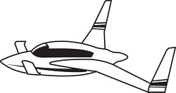 138 aircraft black white outline clipart