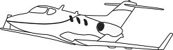 177 aircraft black white outline clipart