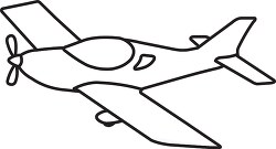 181 aircraft black white outline clipart