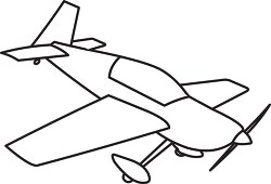 185 aircraft black white outline clipart