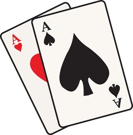 ace of spades cards clipart
