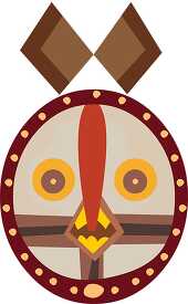 african tribal mask clipart 12