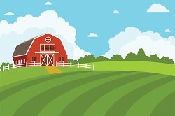 agriculture farm crops growing blue sky clipart