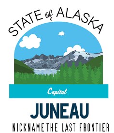 alaska state capital juneau nickname the last frontier state cli