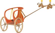 ancient egyptian chariot clipart