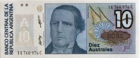 argentina banknote 248