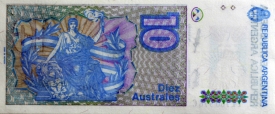 argentina banknote 258