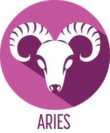 astrology horoscope sign aries clipart