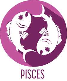 astrology horoscope sign pisces clipart