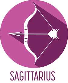 astrology horoscope sign sagittarius clipart