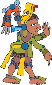 aztec hieroglyphics clipart 