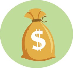 bag of money icon clipart