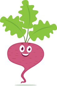 beet vegetable funny character clipart