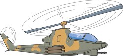 bell ah 1 huey cobra helicopter clipart