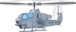 bell ah 1 super cobra helicopter clipart