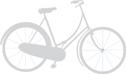 bike silhouette grayish