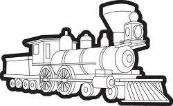 black-white-outline-railway-locomotive-steam-engine-train-clipar