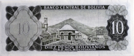 boliva banknote 252