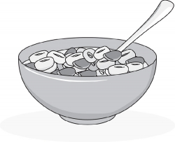 bowl of cereal gray