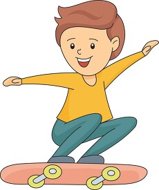boy jumping on skateboard