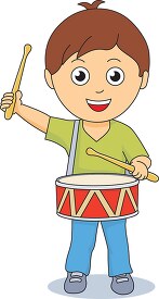 boy plays drum 1030