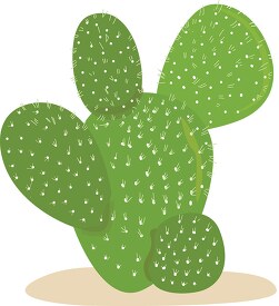 cactus plant in desert clipart.eps
