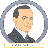 Calvin Coolidge President Clipart