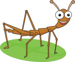 cartoon stick insect clipart
