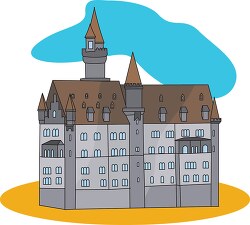 Castle in France Clipart