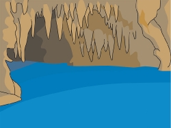 cave with stalacites