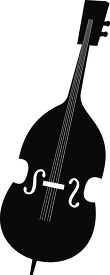 cello musicial instrument silhouette clipart