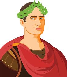 clipart of julius caesar ancient roman politican