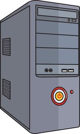 computer desktop case
