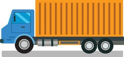 container truck transportation clipart