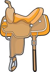 cowboy saddle clipart