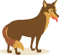 coyote fluffy tail clipart