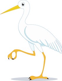 crane bird clipart