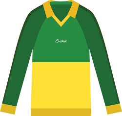 cricket sports jersey clipart