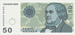 currency 50 krona norway