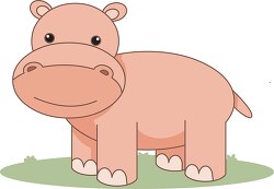 cute hippo cartoon 186