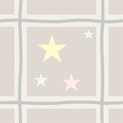 decorative pattern lines with stars106