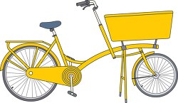 delivery bike clipart