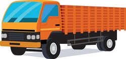 delivery truck transportation clipart