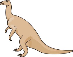 dinosaur standing upright clipart