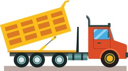 dump truck construction and machinary clipart