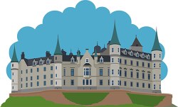 dunrobin castle scotland clipart