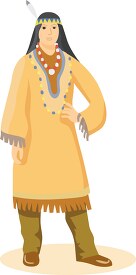 female native american indian clothing