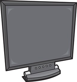 flat screen computer monitor clipart