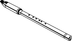 Flute Musical Instrument Clipart