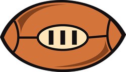 football color with black lines clipart